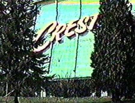 Crest Drive-In Theatre - Screen - Photo From Darryl Burgess